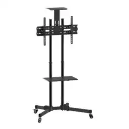 Falabella Soporte TV Movil de Piso con Ruedas 32 a 70 Pulgadas Negro oferta