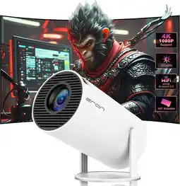 Falabella Mini Proyector HY300 Pro 4K 1080P - Tu Cine en Cualquier Lugar oferta