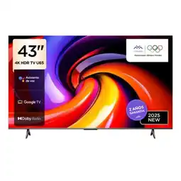 Falabella Televisor iFFALCON 43 4K Smart TV LED 43U65 Google TV oferta