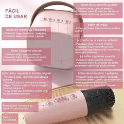 Falabella Parlante Bluetooth Karaoke Microfono Inalambrico As202 oferta