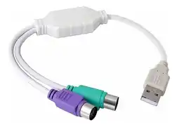 Falabella Cable Adaptador Convertidor Conector Ps2 A Usb Teclado Mouse oferta