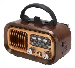 Falabella Radio Parlante Inalámbrico Fm Bt Recargable Solar Portatil oferta