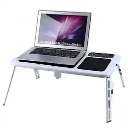 Falabella Mesa Base Computador Refrigerador + Pad Mouse + Portavasos oferta