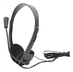 Falabella Diadema Audífonos Micrófono Basic Auricular Trabajo Casa Pc oferta