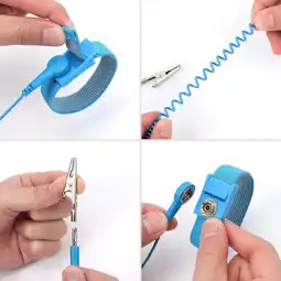 Falabella Manilla Brazalete Muñeca Antiestática Reparación Electrónica oferta