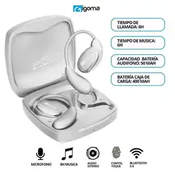 Falabella Audifonos Conduccion Osea OpenEar Fit IG-6 - Blancos oferta