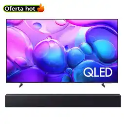 Falabella Combo TV 55 QLED UHD 4K + BARRA DE SONIDO HW B400 oferta