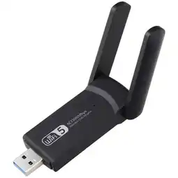 Falabella Adaptador Receptor Placa Usb Wifi 1300 Mbps Antena Externa oferta