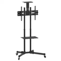 Falabella Soporte Para Tv Pedestal Móvil Con Ruedas Para Tv 32 a 70 max 50 kg oferta