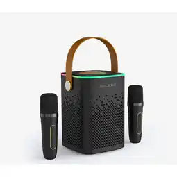 Falabella Parlante Bluetooth para Karaoke – 2 Micrófonos y Luces LED oferta