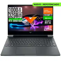 Falabella VICTUS AMD RYZEN 7-7445HS RTX 3050 6GB SSD 1TB RAM 32GB LED 15,6 FHD 144Hz oferta