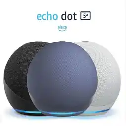 Falabella Alexa Parlante Echo Dot 5ª Azul + Bombillo Smart LED 9w oferta