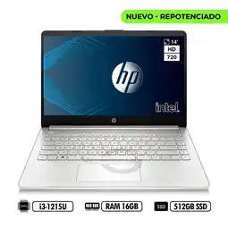 Falabella PORTATIL 14-dq5038la HD INTEL i3-1215U RAM 16GB DDR4 512GB SSD SILVER oferta