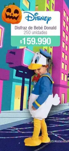 Jumbo Disfraz de bebé donald oferta