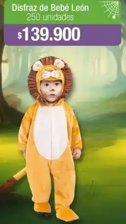 Jumbo Disfraz de bebé león oferta