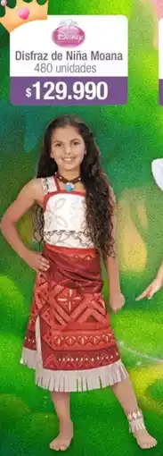 Jumbo Disfraz de niña moana oferta