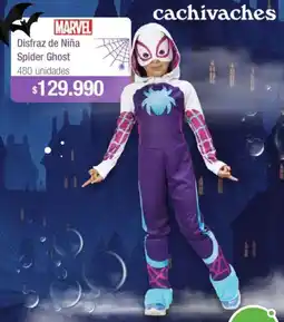 Jumbo Disfraz de niña spider ghost oferta
