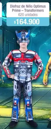 Jumbo Disfraz de niño optimus prime - transformers oferta