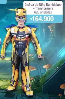 Jumbo Disfraz de niño bumblebee - transformers oferta
