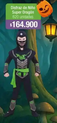 Jumbo Disfraz de niño super dragón oferta