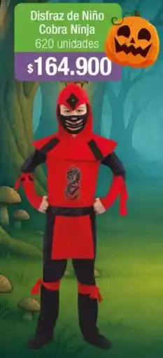 Jumbo Disfraz de niño cobra ninja oferta