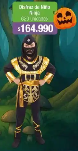 Jumbo Disfraz de niño ninja oferta