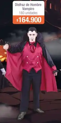 Jumbo Disfraz de hombre vampiro oferta