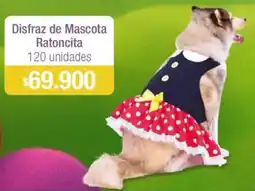Jumbo Disfraz de mascota ratoncita oferta