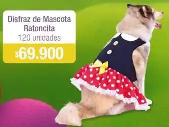 Jumbo Disfraz de mascota ratoncita oferta