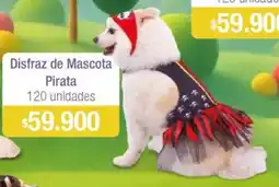 Jumbo Disfraz de mascota pirata oferta