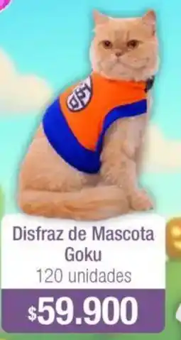 Jumbo Disfraz de mascota goku oferta