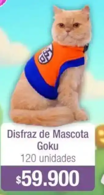 Jumbo Disfraz de mascota goku oferta