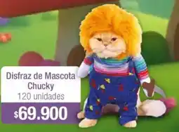 Jumbo Disfraz de mascota chucky oferta