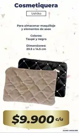 Tiendas D1 Ushiko cosmetiquera oferta