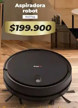 Tiendas D1 Red flag aspiradora robot oferta