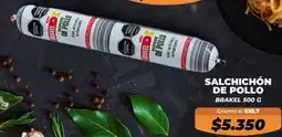 Tiendas D1 Brakel salchichón de pollo oferta