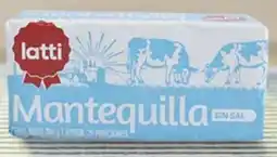 Tiendas D1 Latti mantequilla sin sal oferta