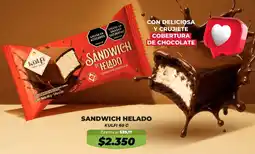 Tiendas D1 Kulfi sandwich helado oferta