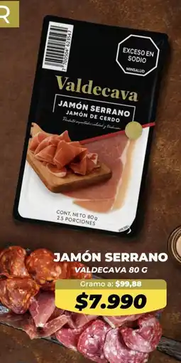 Tiendas D1 Valdecava jamón serrano oferta