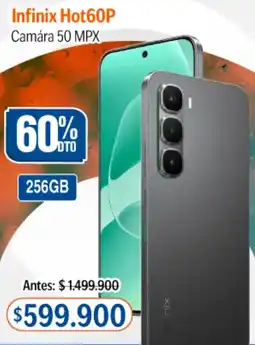 Alkosto Infinix hot60p camára 50 mpx oferta