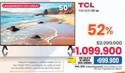Alkosto Tcl fhd qled 50" oferta