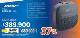 Alkosto Bose parlante soundlink micro negro oferta
