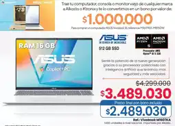 Alkosto Asus procesador amd ryzen al 5 330 oferta