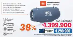 Alkosto Jbl parlante inalámbrico xtreme 4 oferta