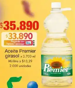 Metro Premier aceite girasol oferta
