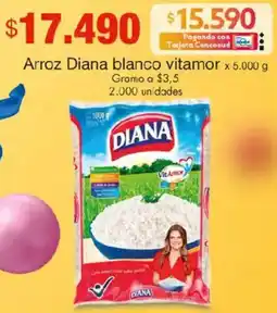 Metro Diana arroz blanco vitamor oferta