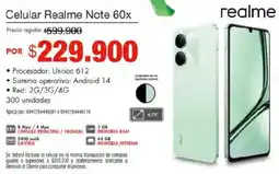 Metro Realme celular note 60x oferta