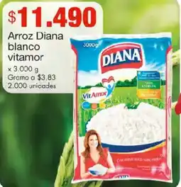 Metro Diana arroz blanco vitamor oferta