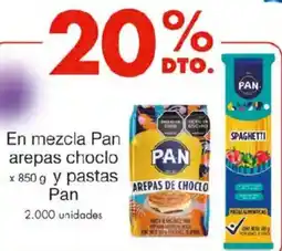 Metro Pan en mezcla arepas choclo oferta