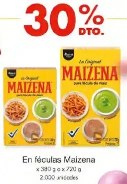 Metro Maizena en féculas oferta